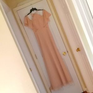 Christan Wu cold shoulder Bridesmaid dress